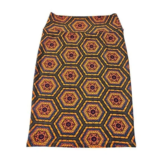 LuLaRoe Cassie Women's Multicolor Skirt - Picture 2 of 7